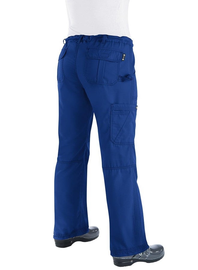 كوي بنطال طبي نسائي من Koi، طراز Lindsey، مريح للغاية، بتصميم كارغو، لون Galaxy، مقاس كبير جدًا - Image 2